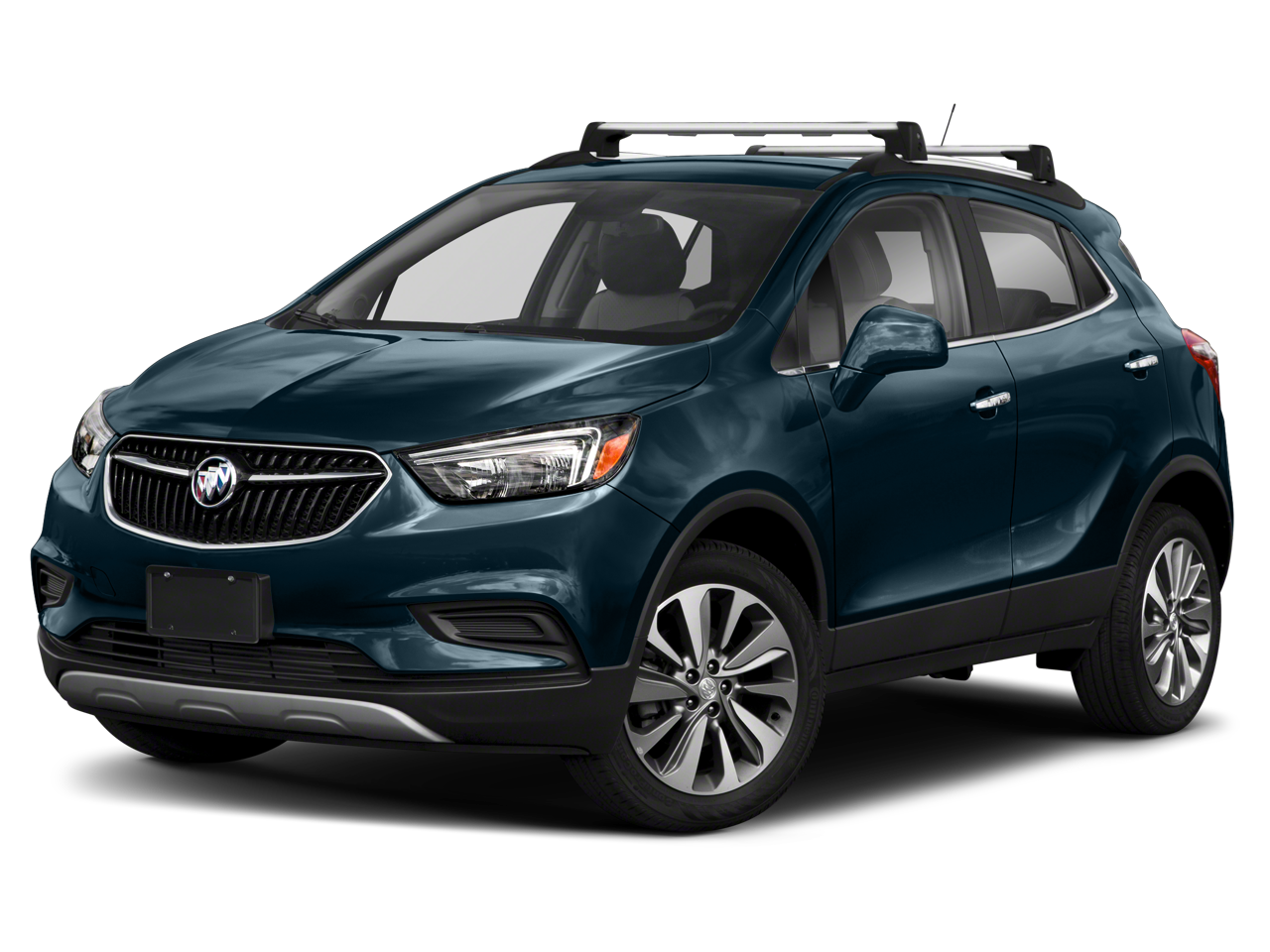 2020 Buick Encore Preferred in (Includes (Mdp) Anthracite Lower Exterior Accent Color, Paint Code W598f.) — front three-quarter view